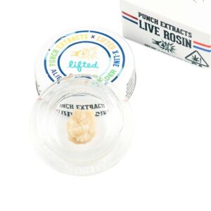 Punch Live Rosin Conc - Alien Certs Badder Tier 4 (1g) *NEXT DAY DELIVERY ONLY*