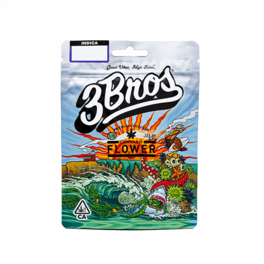 3 Bros Indoor Flowers - Black Velvet (3.5g Indica) *NEXT DAY DELIVERY ONLY*