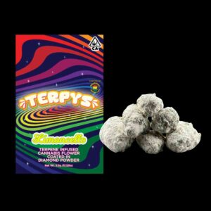 Terpys Creme De Canna Diamond Infused Flowers - Limoncello (3.5g Sativa) *NEXTDAY DELIVERY ONLY*