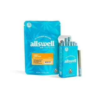 Allswell Prerolls - Sweet Yuzu Jam (7g/10-pack Sativa) *NEXTDAY DELIVERY ONLY*