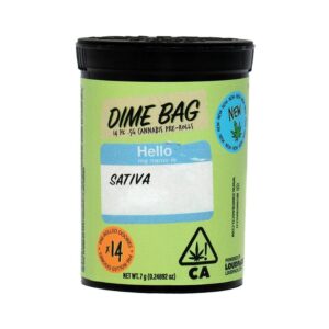 Dime Bag Preroll - Chernobyl (7g/14-pack Sativa) *NEXTDAY DELIVERY ONLY*