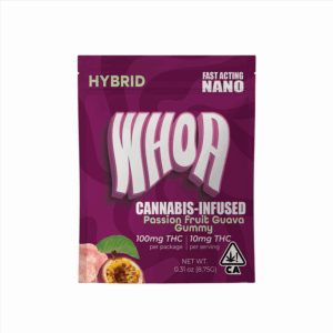 WHOA Gummies - Passion Fruit Guava (100mg Hybrid)