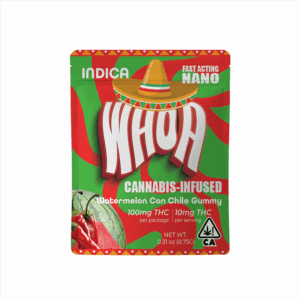 WHOA Gummies - Watermelon Con Chile (100mg Indica) *NEXT DAY DELIVERY ONLY*