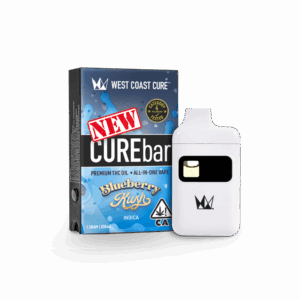 West Coast Cure 2.0 Disposable CUREbar - Blueberry Kush (1g Indica) *NEXTDAY DELIVERY ONLY*