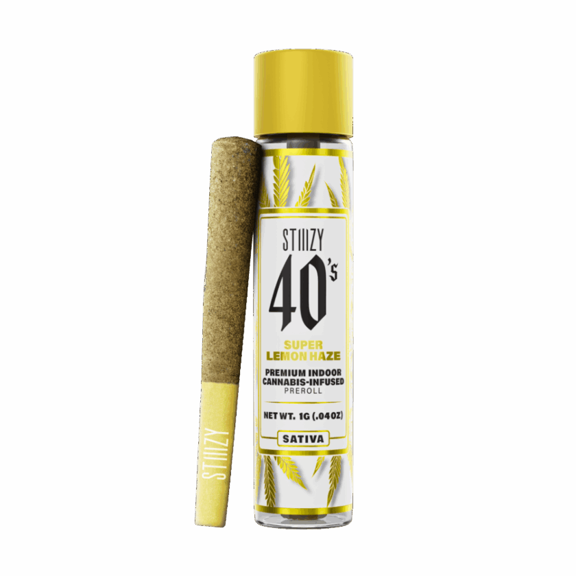 Stiiizy 40s Infused Preroll - Super Lemon Haze (1g Sativa)