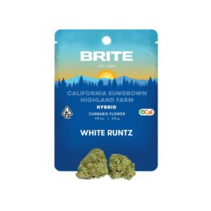 Brite Labs Flowers - White Runtz (3.5g Hybrid) *NEXT DAY DELIVERY ONLY*