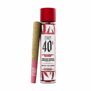 Stiiizy 40s Infused Preroll - Strawberry Mango (1g Hybrid) *NEXT DAY DELIVERY ONLY*