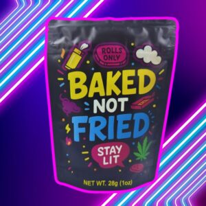 Baked Not Fried Premium Indoor Flowers - Mochi (28g Hybrid) *NEXT DAY DELIVERY ONLY*