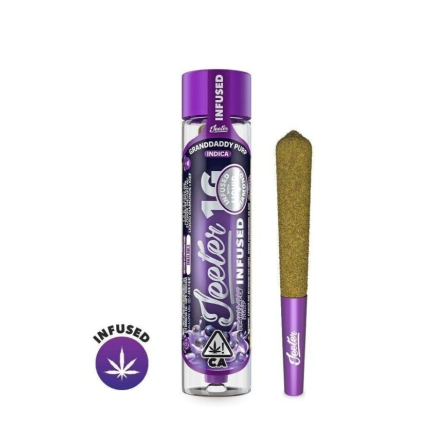 Jeeter Infused Preroll - Granddaddy Purp (1g Indica)