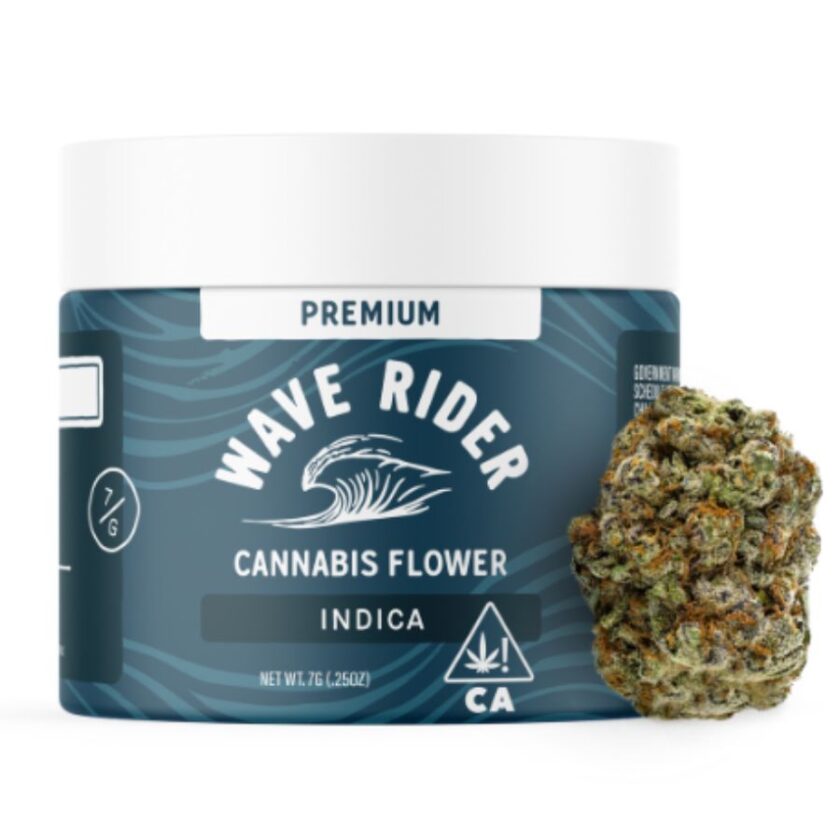 Wave Rider Premium Greenhouse Flowers - Glitterati (7g Indica)