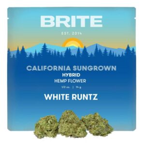 Brite Labs Flowers - White Runtz (14g Hybrid) *NEXT DAY DELIVERY ONLY*