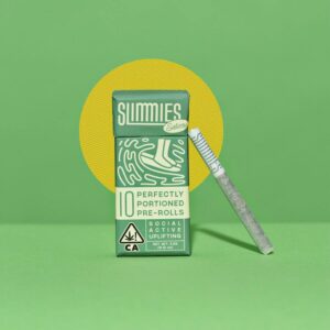Slimmies Prerolls - Durban Lime (3.5g/10-pack Sativa) *NEXTDAY DELIVERY ONLY*