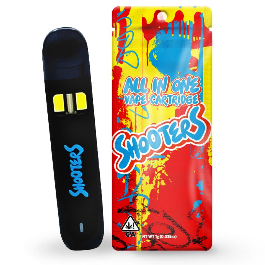 Shooters All-in-One Vape Cartridge - Grape Float (1g Indica)