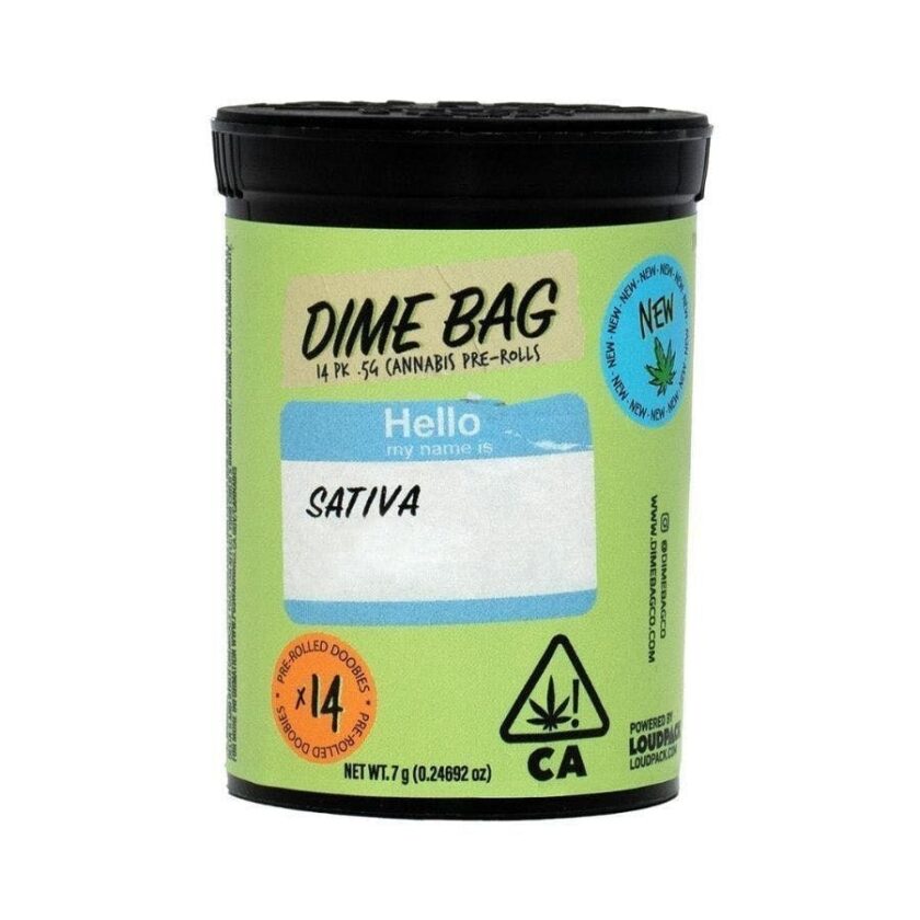 Dime Bag Preroll - Tropical Mist (7g/14-pack Sativa)