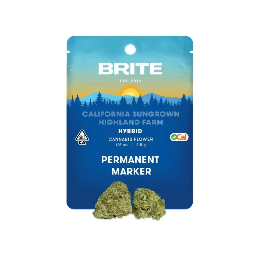 Brite Labs Flowers - Permanent Marker (3.5g Hybrid)