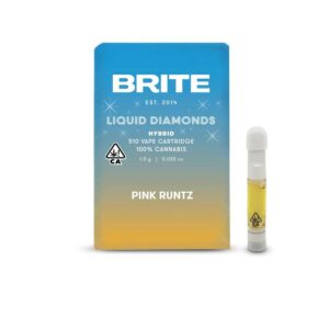 Brite Labs Liquid Diamonds Cartridge - Pink Runtz (1g Hybrid)
