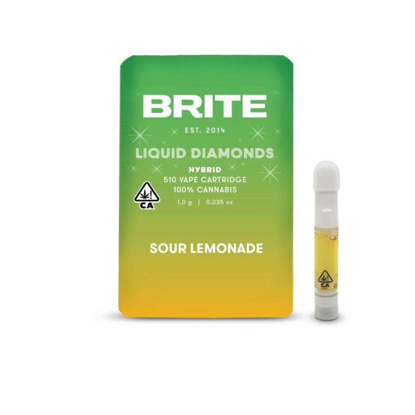 Brite Labs Liquid Diamonds Cartridge - Sour Lemonade (1g Sativa)