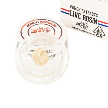 Punch Live Rosin Conc - Red Ringz Badder Tier 3 (1g Hybrid)