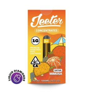 Jeeter Liquid Diamonds Vape Cartridge - Mimosa (1g Sativa) *NEXT DAY DELIVERY ONLY*