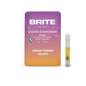 Brite Labs Liquid Diamonds Cartridge - Lemon Cherry Gelato (1g Indica)