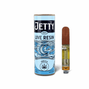 Jetty Live Resin Vape Cartridge - GMO (1g Indica) *NEXTDAY DELIVERY ONLY*
