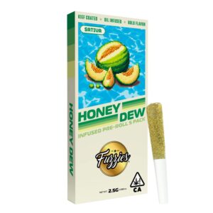 Sublime Fuzzies Infused Prerolls - Honeydew (2.5g/5-pack Sativa) *NEXT DAY DELIVERY ONLY*