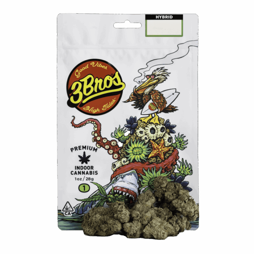 3 Bros Indoor Flowers - Lipsmackerz (28g Hybrid)