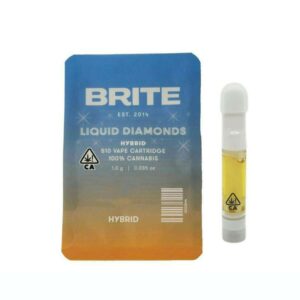 Brite Labs Liquid Diamonds Cartridge - Biscotti Sherb (1g Hybrid)
